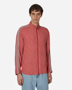 AMOMENTO Sweatshirts^High Neck Zip-Up Jacket Red