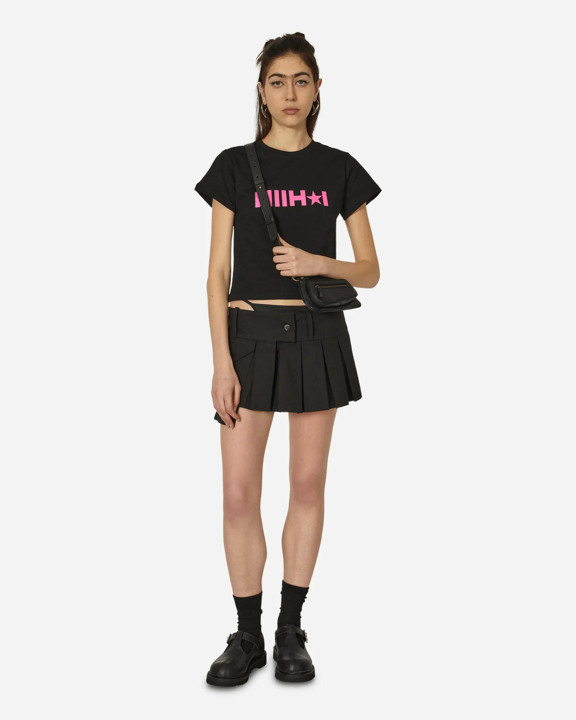 Nii Hai T-Shirts^High Star Baby Tee Black