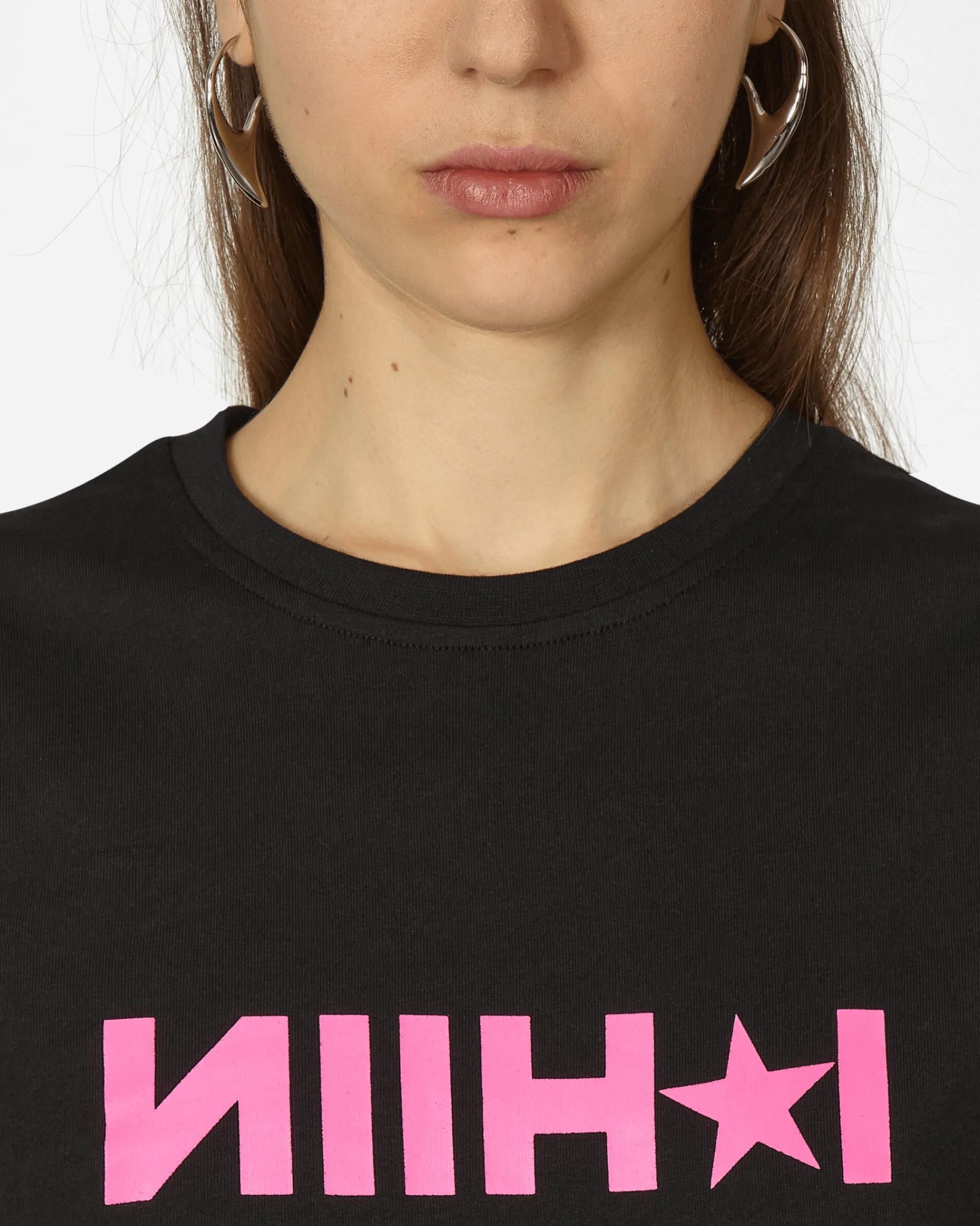 Nii Hai T-Shirts^High Star Baby Tee Black