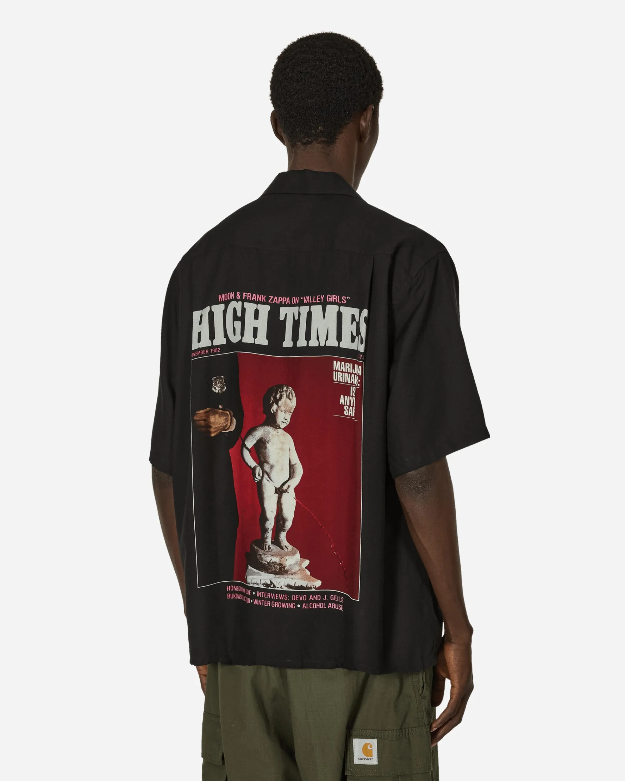 WACKO MARIA Shirts^High Times Hawaiian Shirt (Type-3) Black