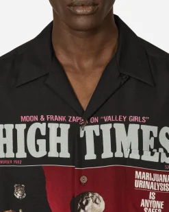 WACKO MARIA Shirts^High Times Hawaiian Shirt (Type-3) Black