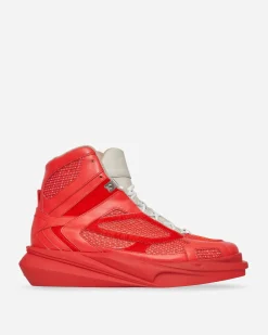 1017 ALYX 9SM Sneakers·High|Sneakers^High Top Mono Hiking Sneakers Red