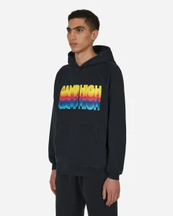 Camp High Sweatshirts^High Vibrations Hooded Sweatshirt Black