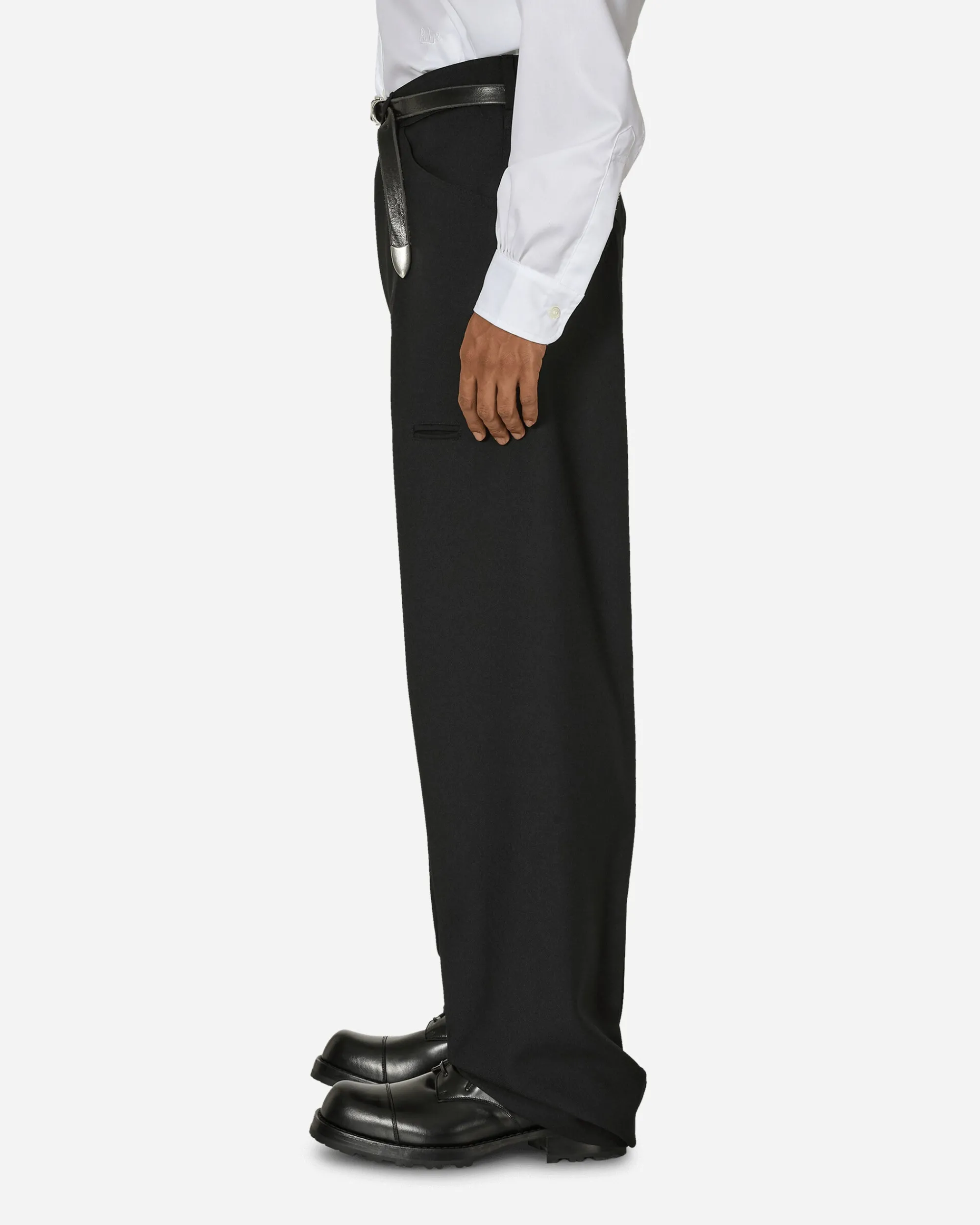 Random Identities Pants^High Waisted Pants Black