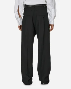 Random Identities Pants^High Waisted Pants Black