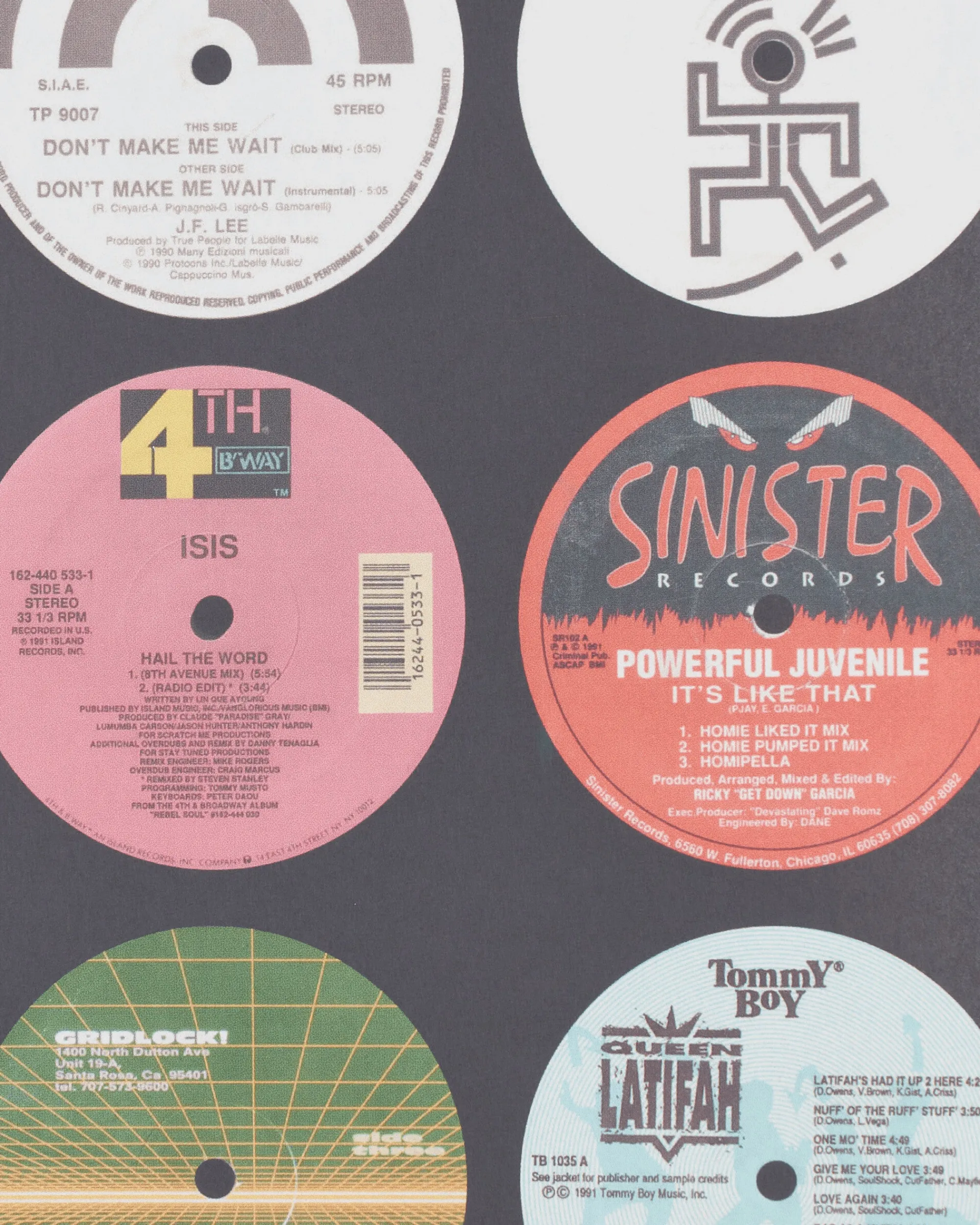 Sprint Magazines Magazines^Hip-House Records Book Multicolor