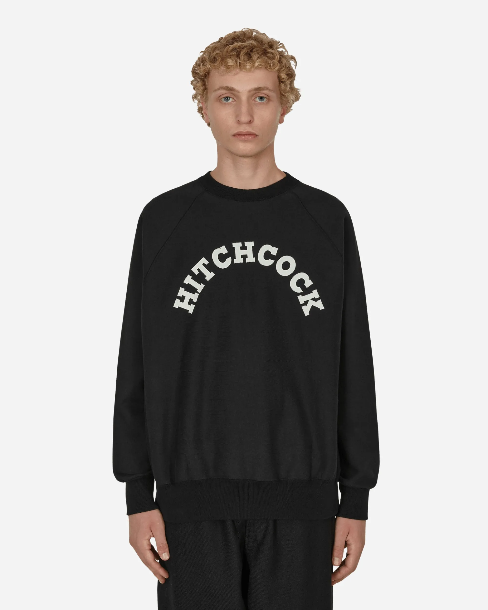 Undercover Sweatshirts^Hitchcock Crewneck Sweatshirt Black