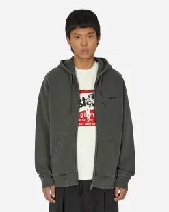 Carhartt WIP Sweatshirts^Hooded Duster Script Jacket Black