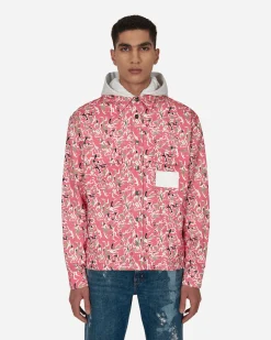 Paccbet Shirts^Hooded Workwear Shirt Pink