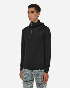 1017 ALYX 9SM Sweatshirts^Hooded Zip Top Black