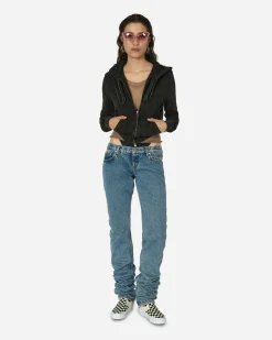 MARRKNULL Sweatshirts^Hoodie Jacket Black
