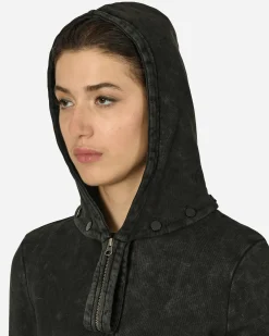 MARRKNULL Sweatshirts^Hoodie Jacket Black