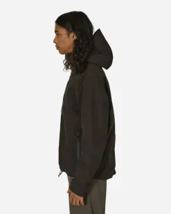 GR10K Coats And Jackets^Hoodie Skeleton Shell Dark Soil Grey