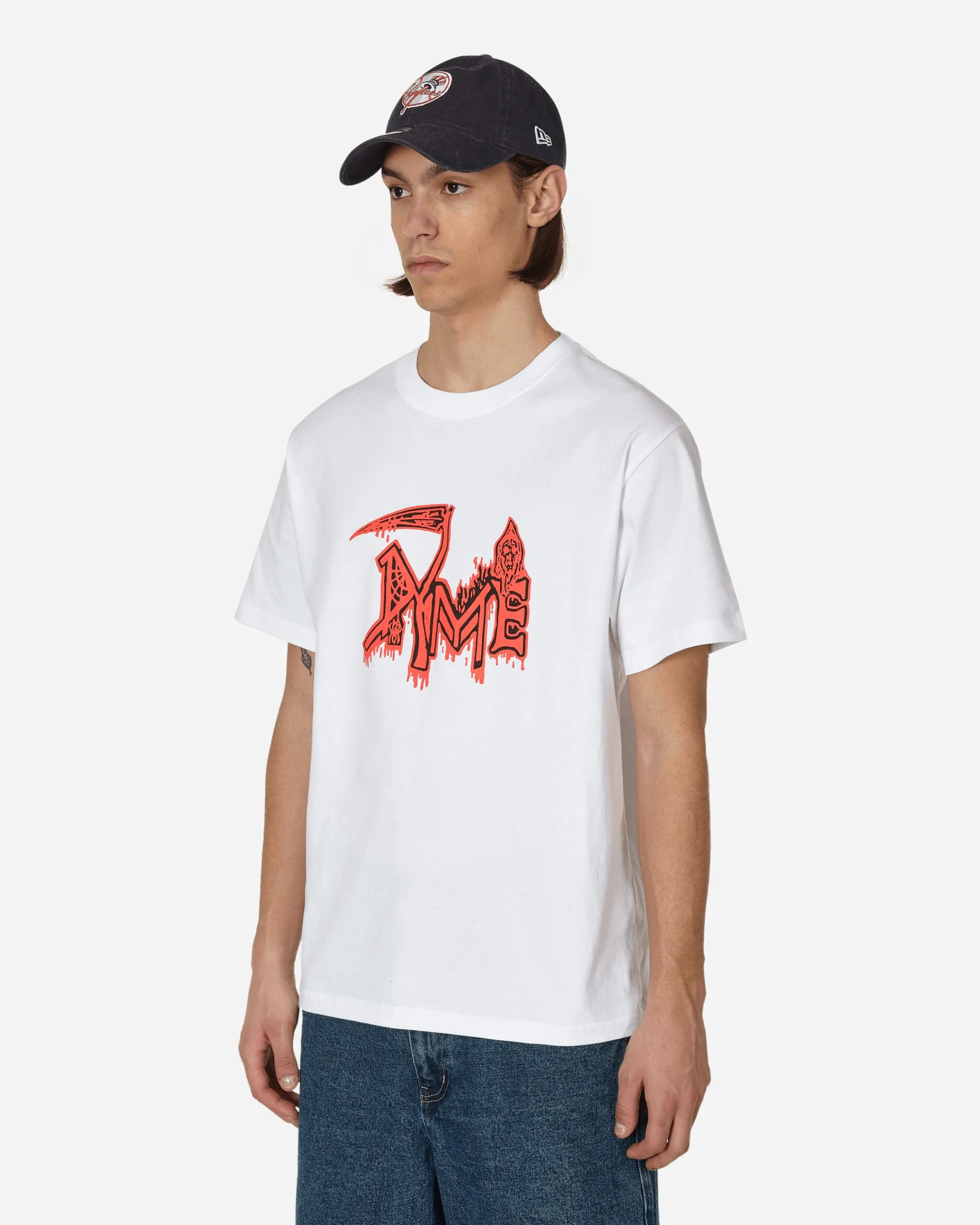 Dime T-Shirts^Human T-Shirt White
