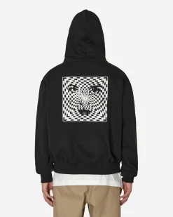 The Salvages Sweatshirts^Hypnotic Snap Hooded Sweatshirt Black