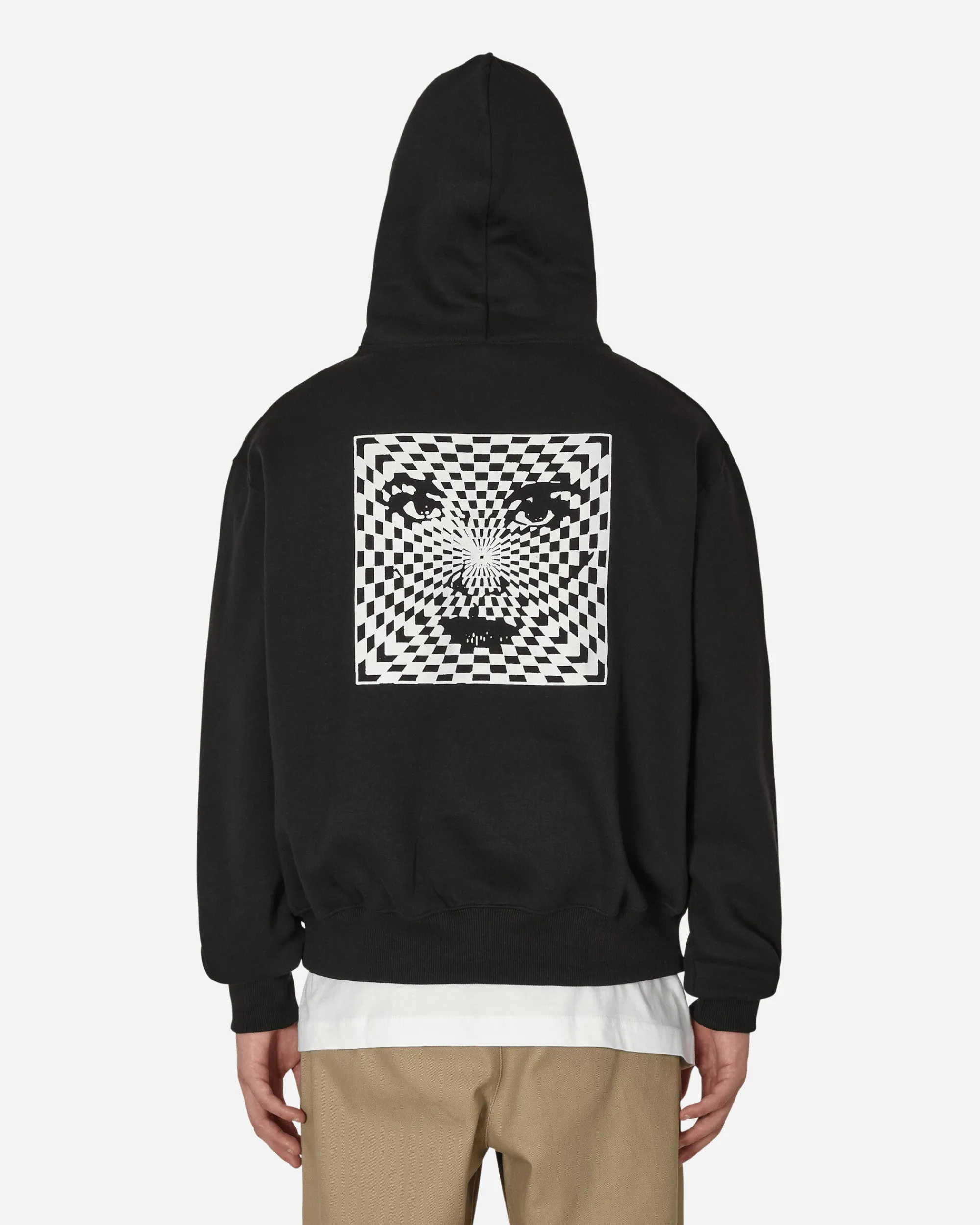 The Salvages Sweatshirts^Hypnotic Snap Hooded Sweatshirt Black