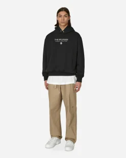 The Salvages Sweatshirts^Hypnotic Snap Hooded Sweatshirt Black