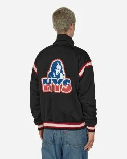 Hysteric Glamour Sweatshirts^HYS Star Track Jacket Black