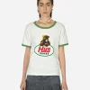Hysteric Glamour T-Shirts^HYS Tracks T-Shirt Dirty White