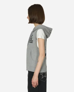Hysteric Glamour Sweatshirts^Hysteric Dream Sleeveless Zip Hoodie Grey