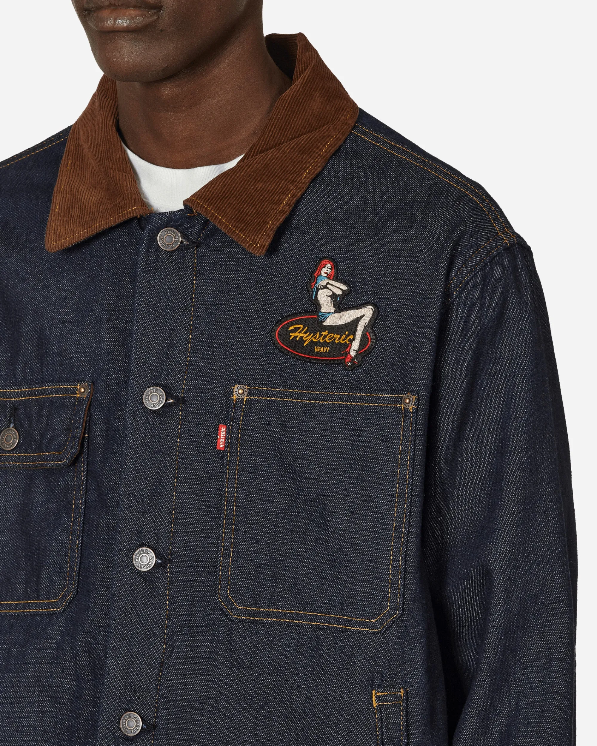 Hysteric Glamour Coats And Jackets^Hysteric Heavy Trucker Jacket Indigo
