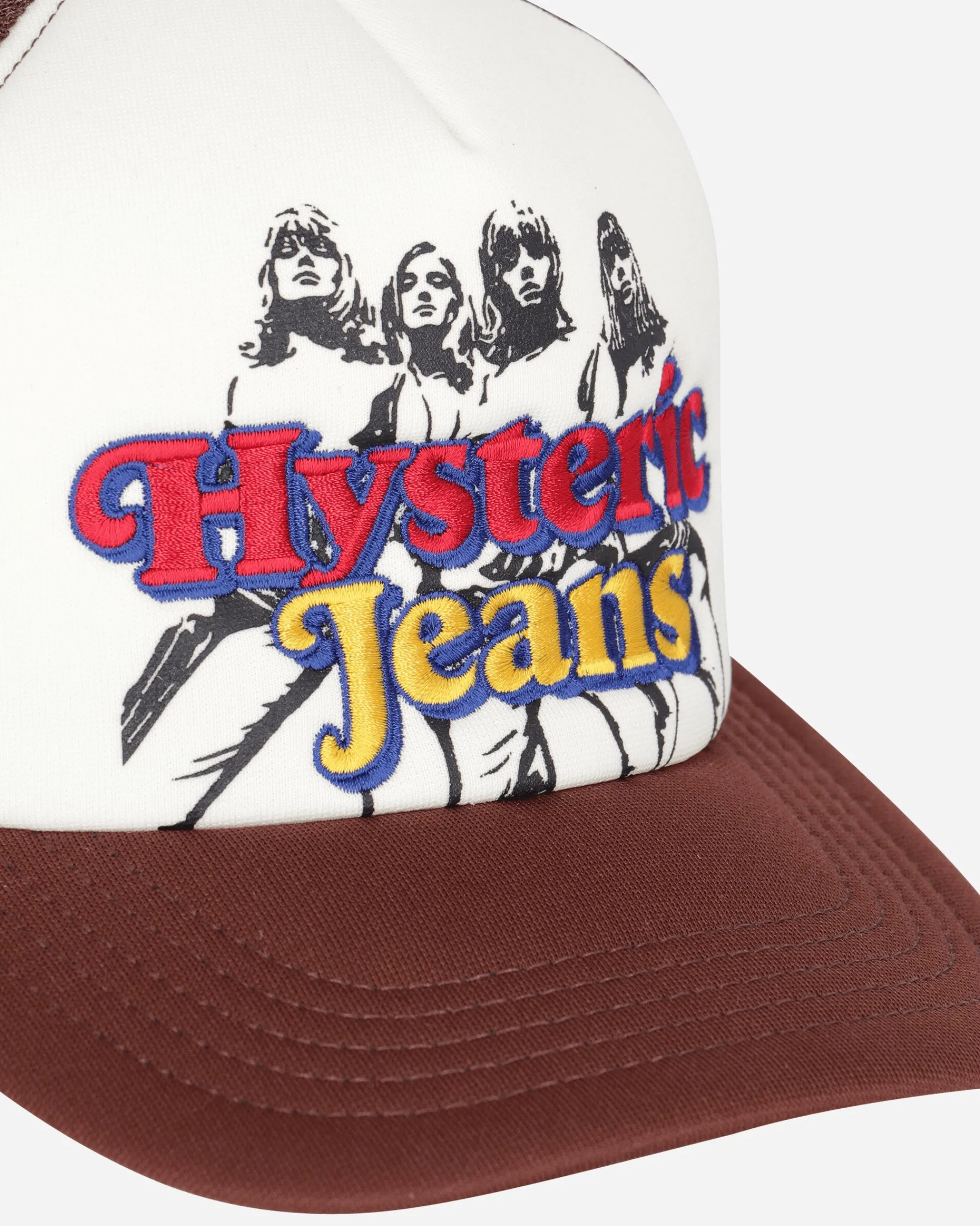 Hysteric Glamour Hats|Hats^Hysteric Jeans Trucker Hat Brown