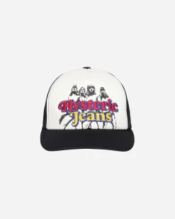 Hysteric Glamour Hats|Hats^Hysteric Jeans Trucker Hat Black
