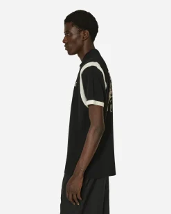 Hysteric Glamour T-Shirts^Hysteric Motel Polo Shirt Black