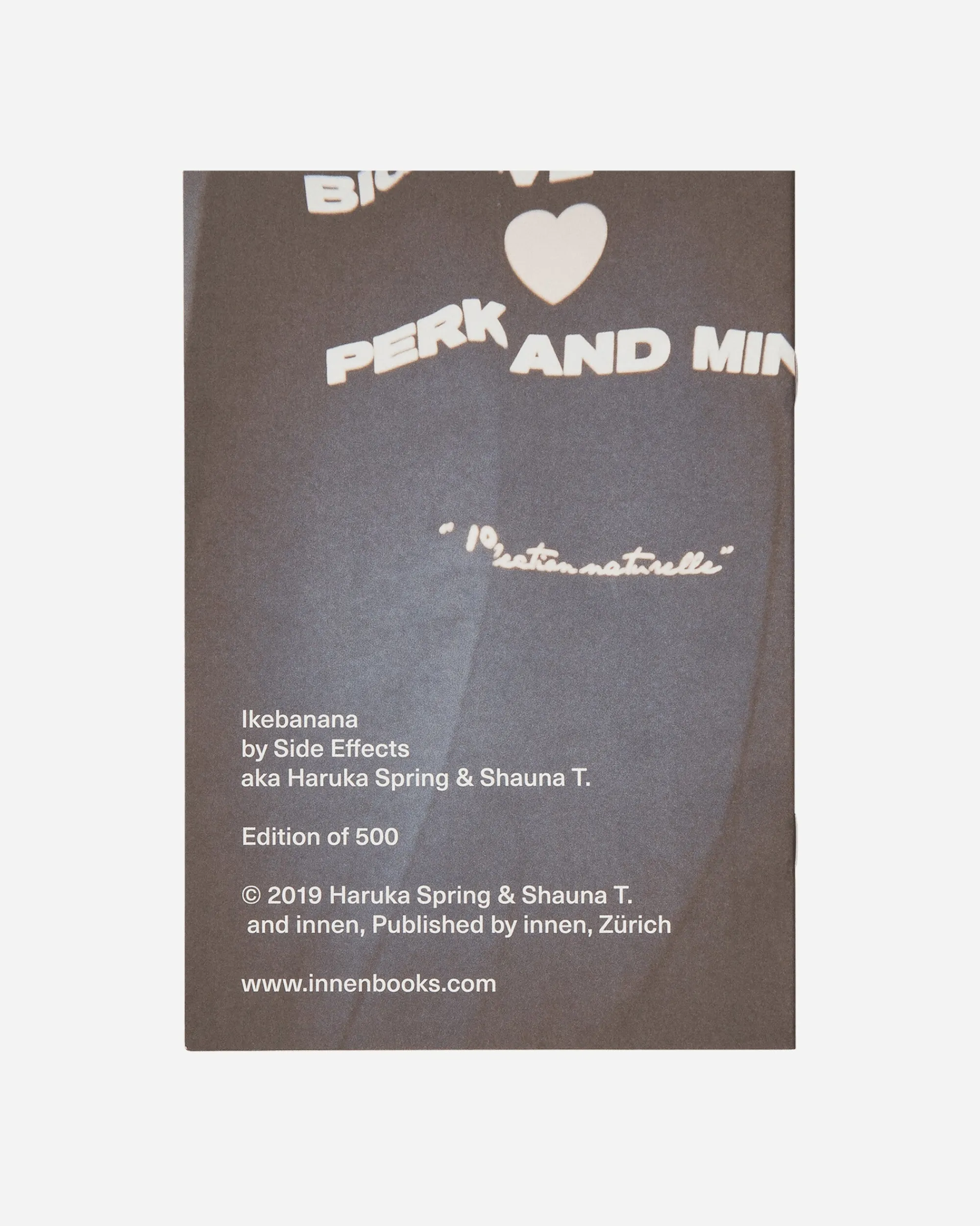 Innen Publishing Magazines^Ikebana By Side Effects Zine