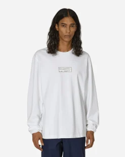GR10K T-Shirts^Incognito 8Oz Longsleeve T-Shirt White