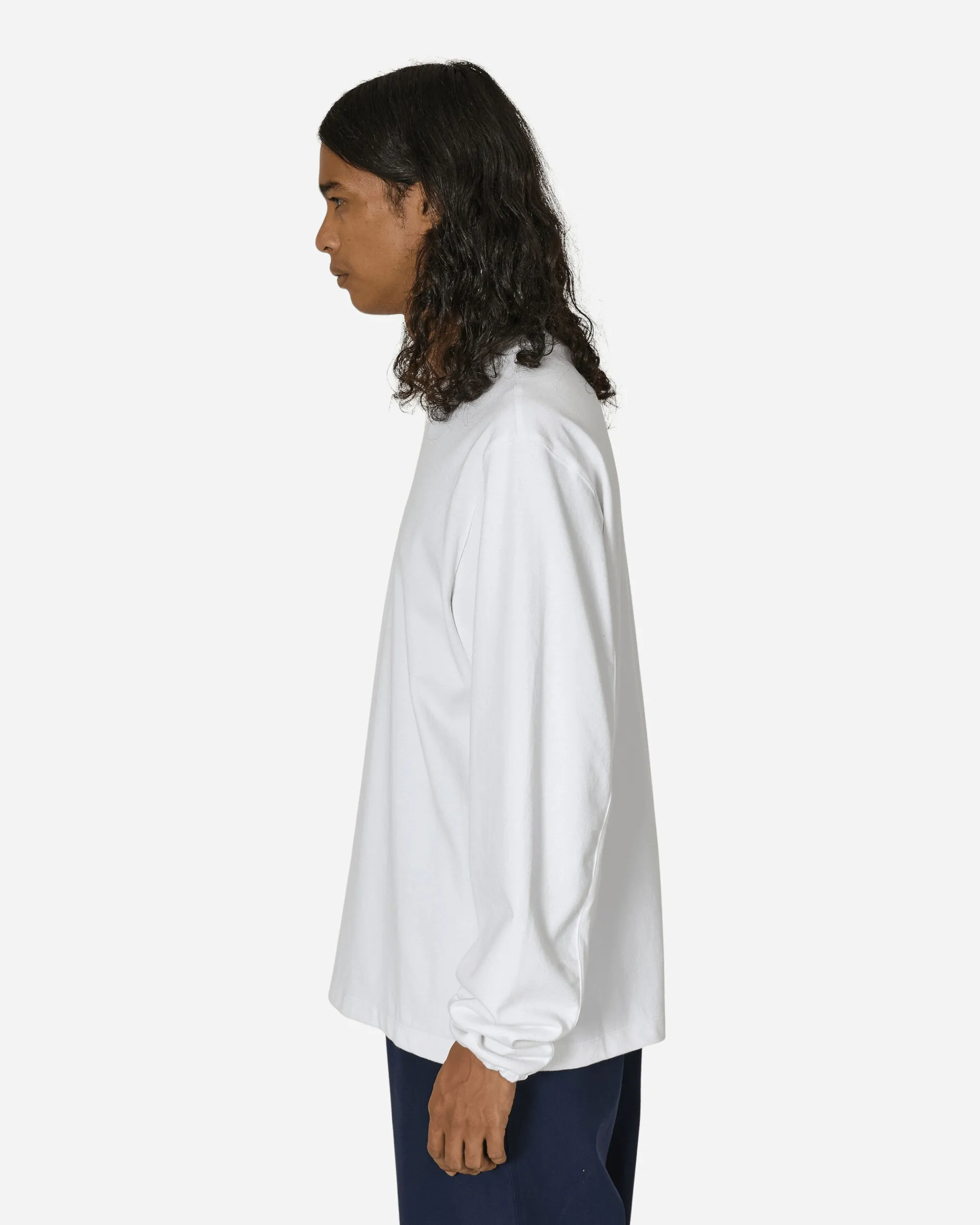 GR10K T-Shirts^Incognito 8Oz Longsleeve T-Shirt White