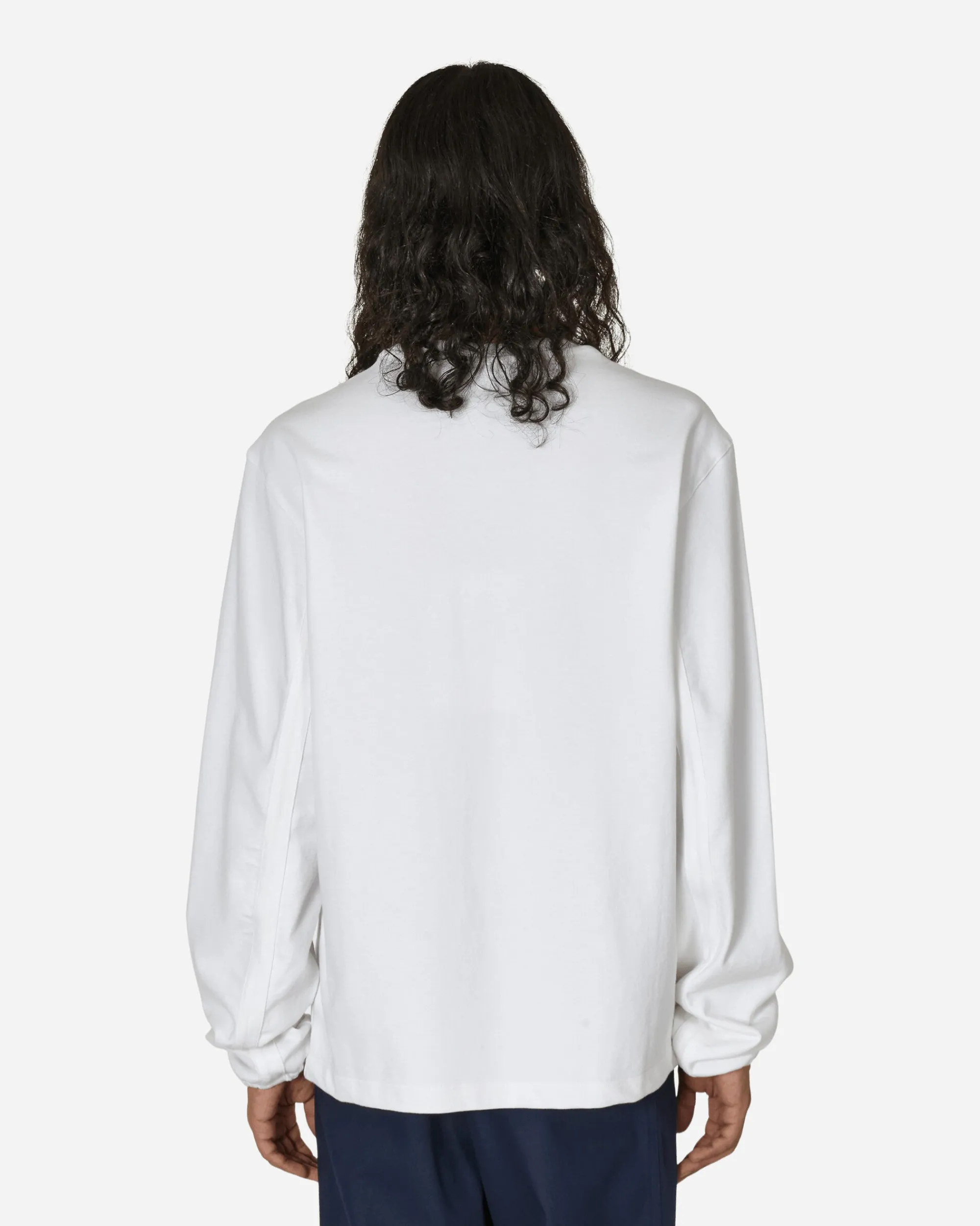GR10K T-Shirts^Incognito 8Oz Longsleeve T-Shirt White