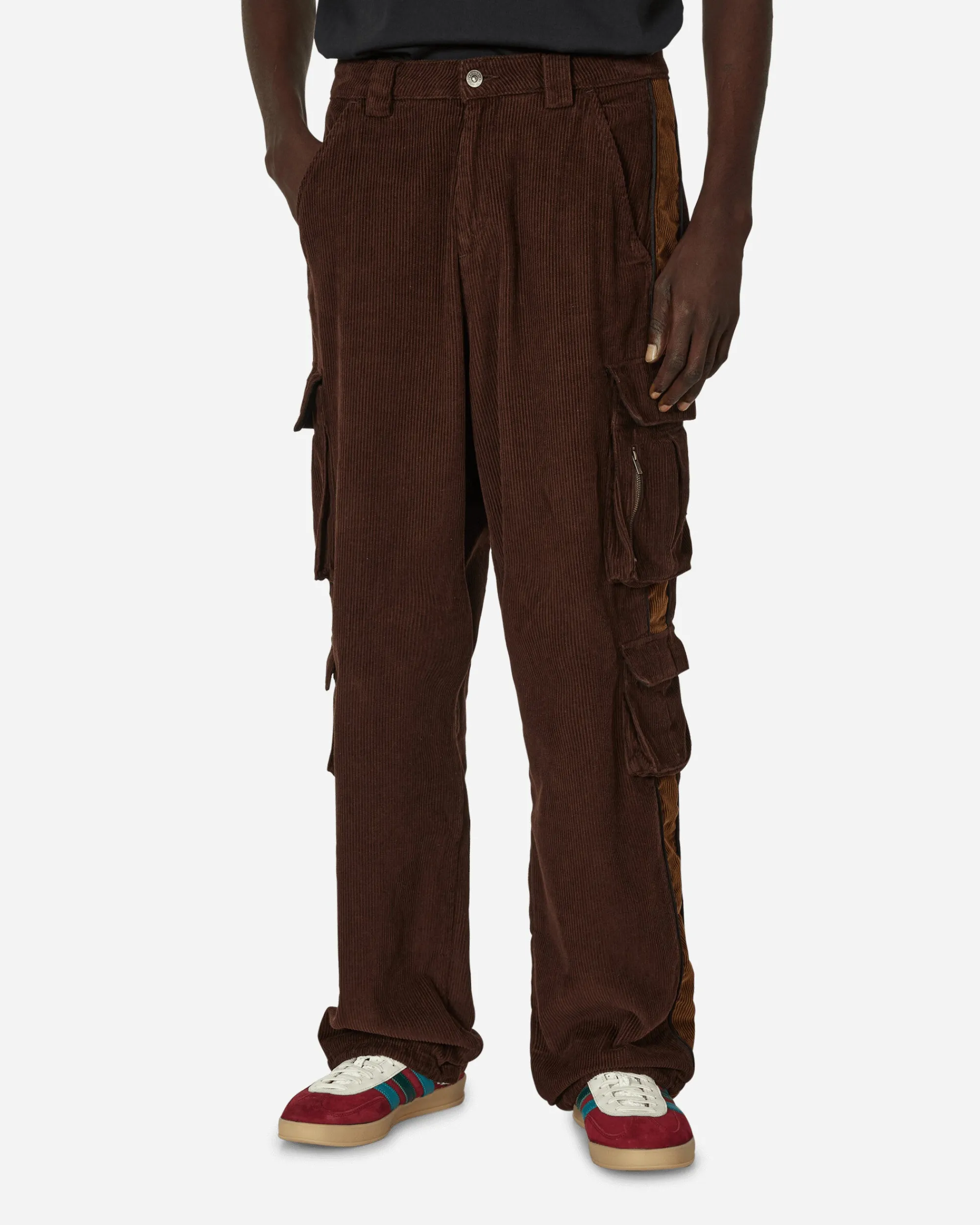 Ahluwalia Pants^Iniquity Cargo Trousers Brown