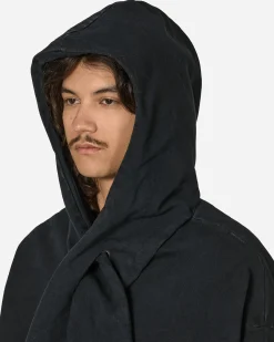 KAPITAL Sweatshirts^Inlay Jersey Kesa Parka Blue