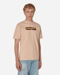 Domestik T-Shirts^Into Other World T-Shirt Beige
