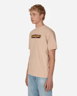 Domestik T-Shirts^Into Other World T-Shirt Beige