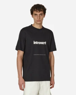 OAMC T-Shirts^Introvert T-Shirt Black