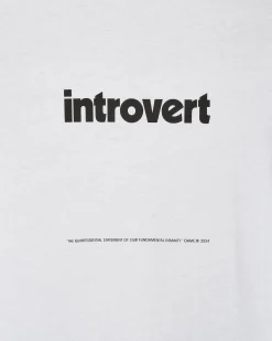 OAMC T-Shirts^Introvert T-Shirt White
