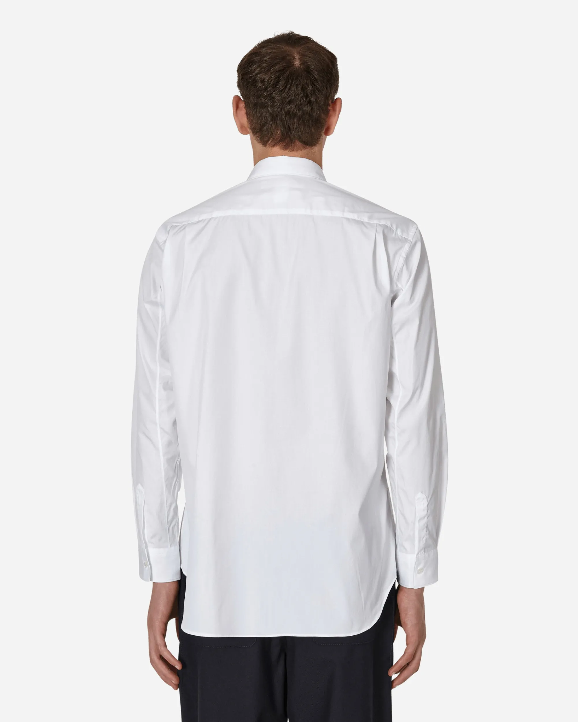 Comme Des Garçons Shirt Shirts^Invader Poplin Shirt White