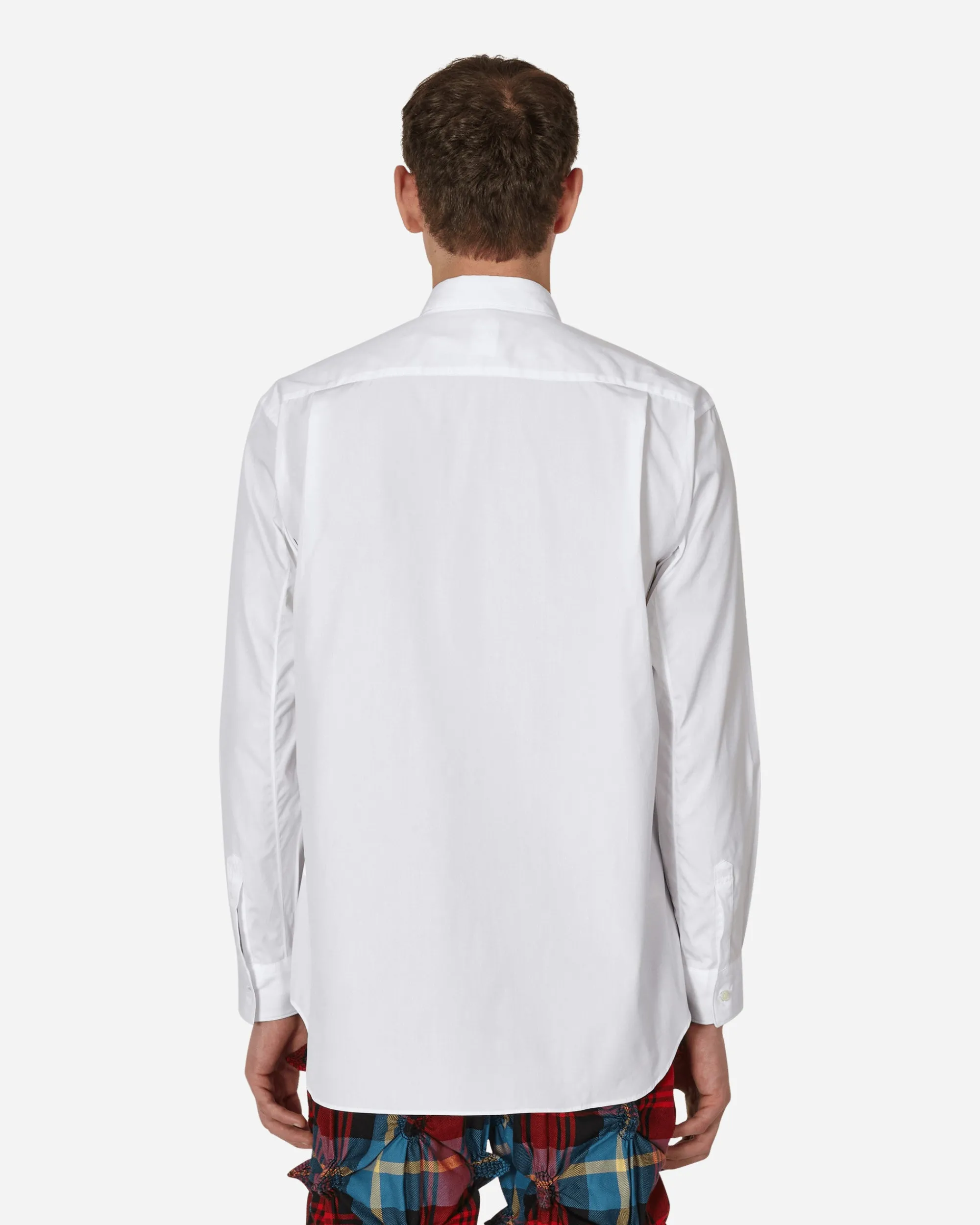 Comme Des Garçons Shirt Shirts^Invader Poplin Shirt White
