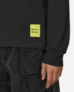 Nike T-Shirts^ISPA Longsleeve T-Shirt Black