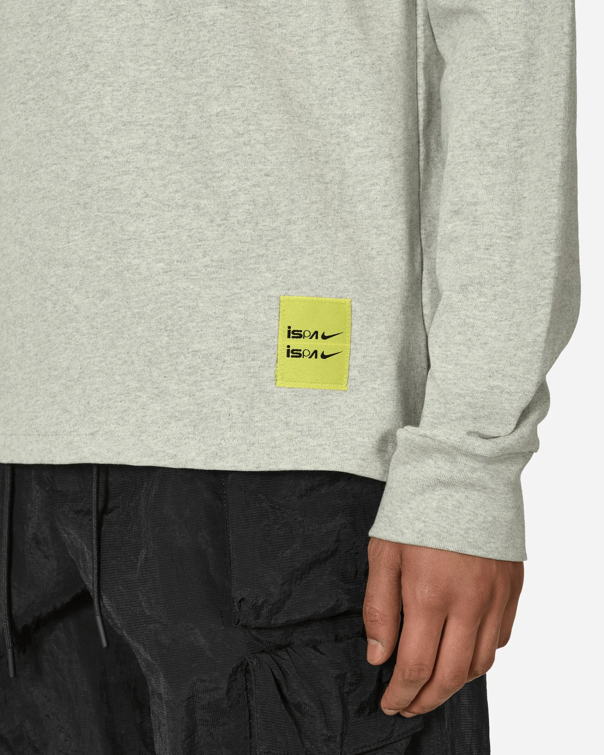Nike T-Shirts^ISPA Longsleeve T-Shirt Grey Heather