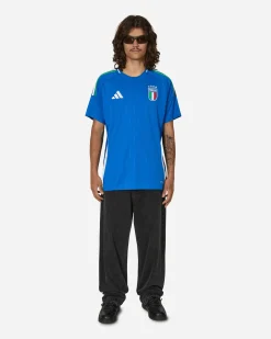 adidas T-Shirts^Italy 24 Home Jersey Blue