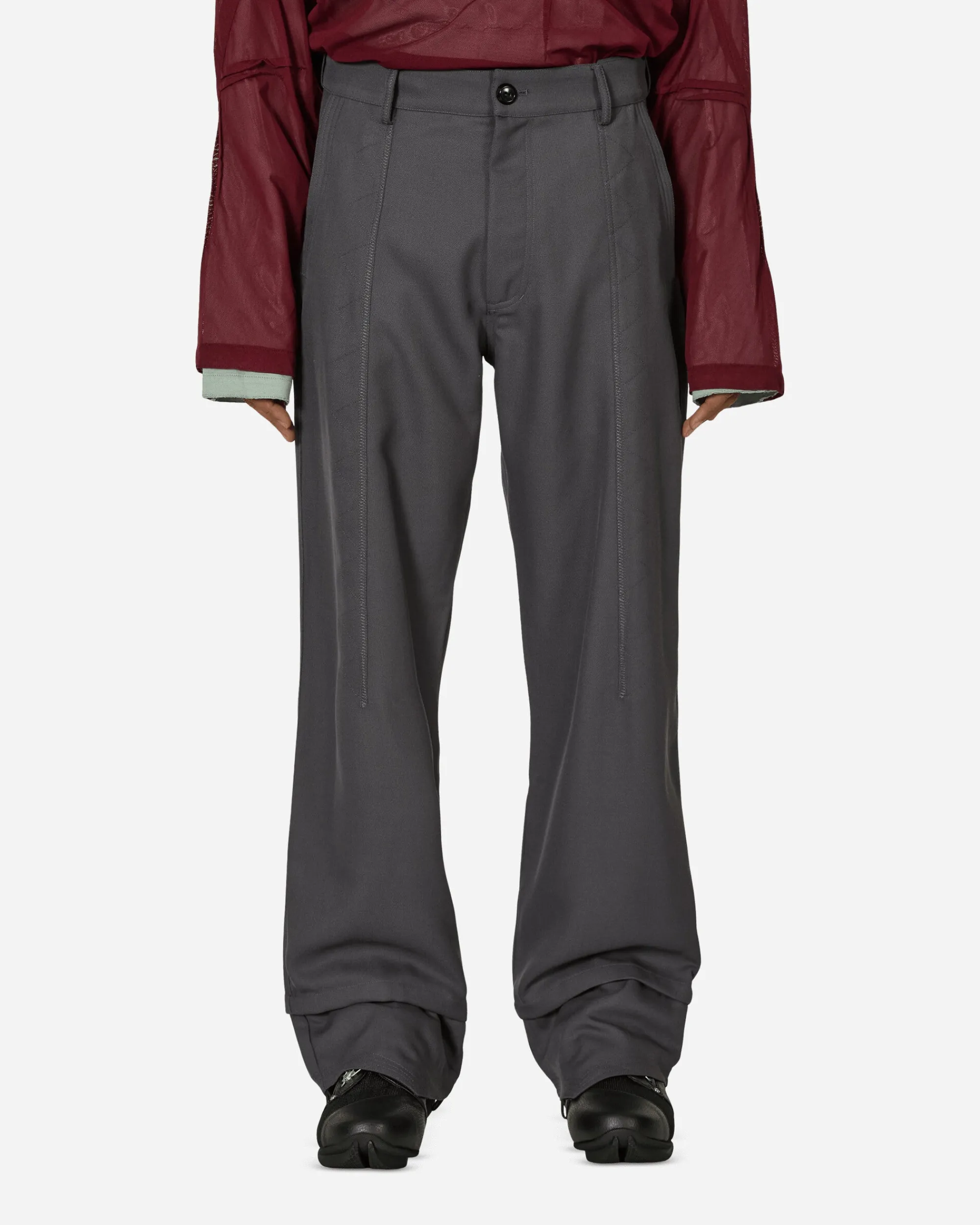 Kiko Kostadinov Pants^Jacklight Trousers Iron Grey