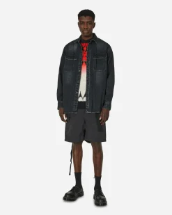 sacai Knitwear^Jacquard Knit Sweater Red
