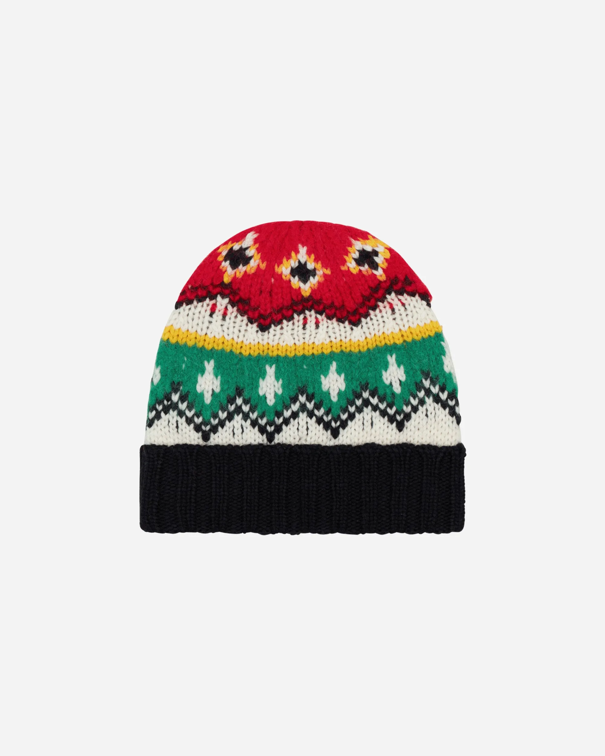 Moncler Grenoble Hats|Hats^Jacquard Wool and Alpaca Beanie Optical White
