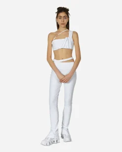 Nike Pants^JACQUEMUS Asymmetrical Pants White