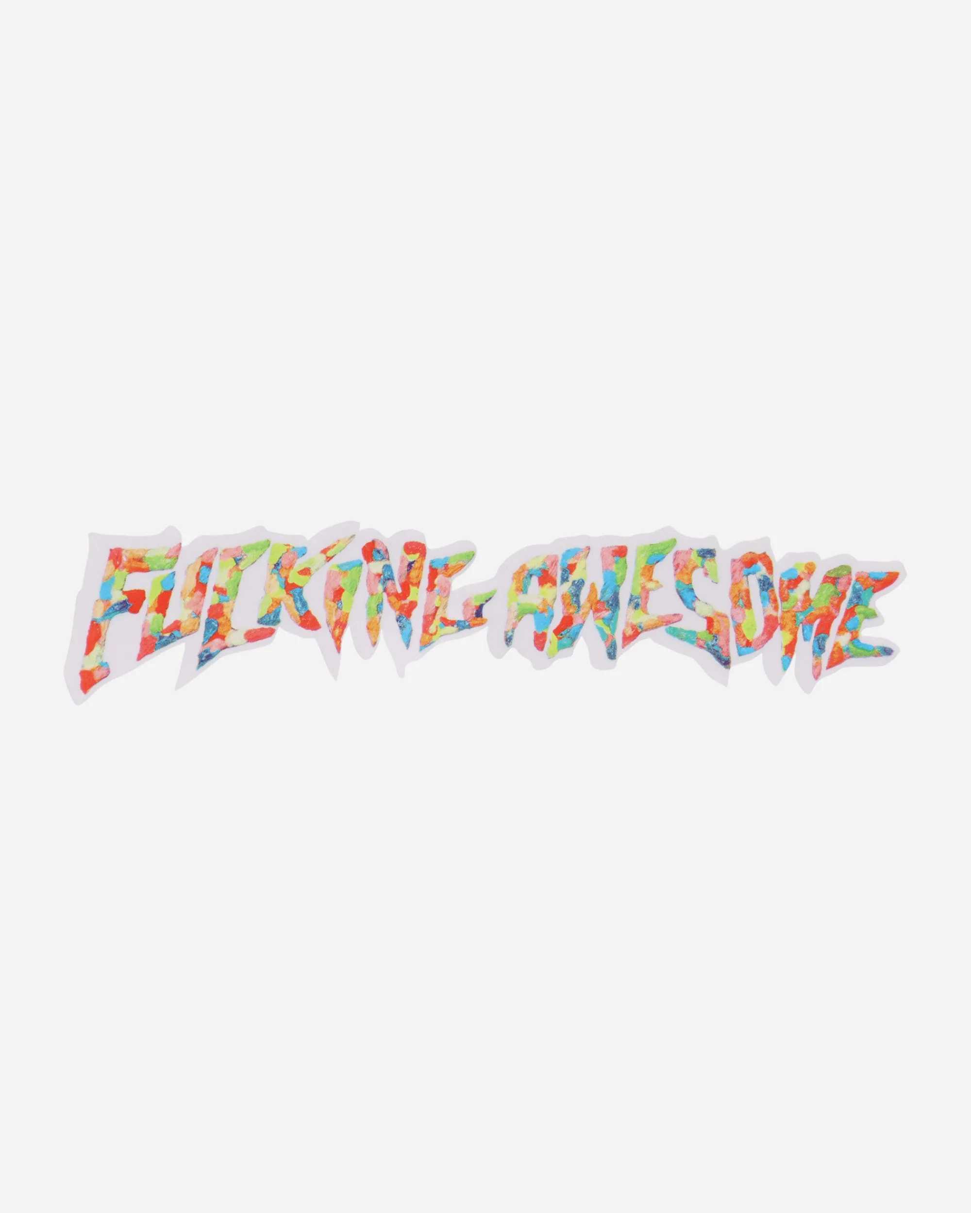 Fucking Awesome Skateboarding^Jason Dill Face Warp Deck Multicolor