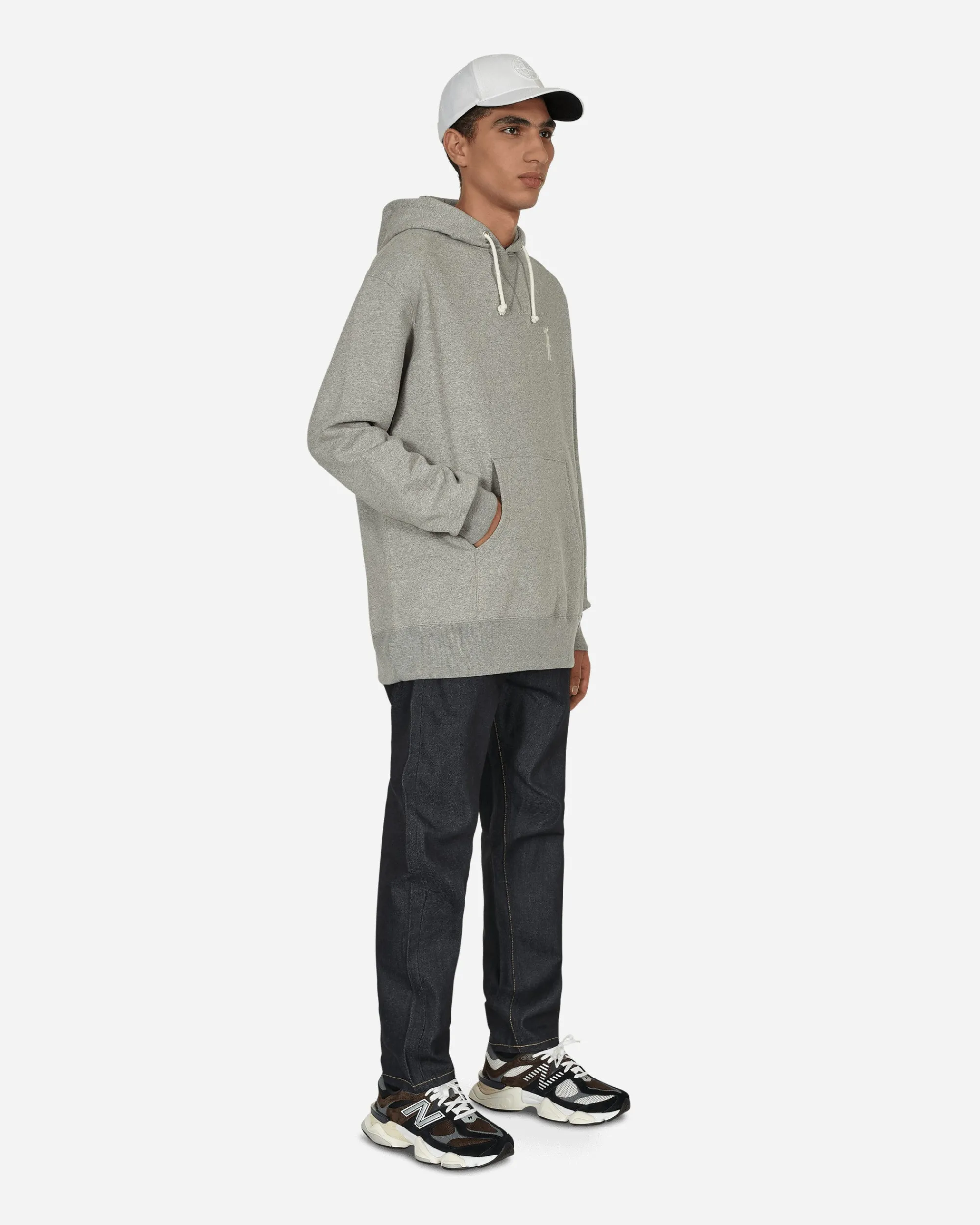 Junya Watanabe MAN Sweatshirts^Jay Kay Hooded Sweatshirt Grey