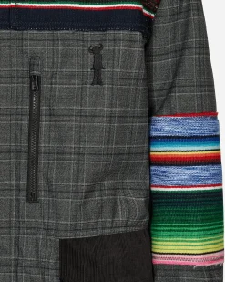 Junya Watanabe MAN Coats And Jackets^Jay Kay Striped Check Jacket Grey
